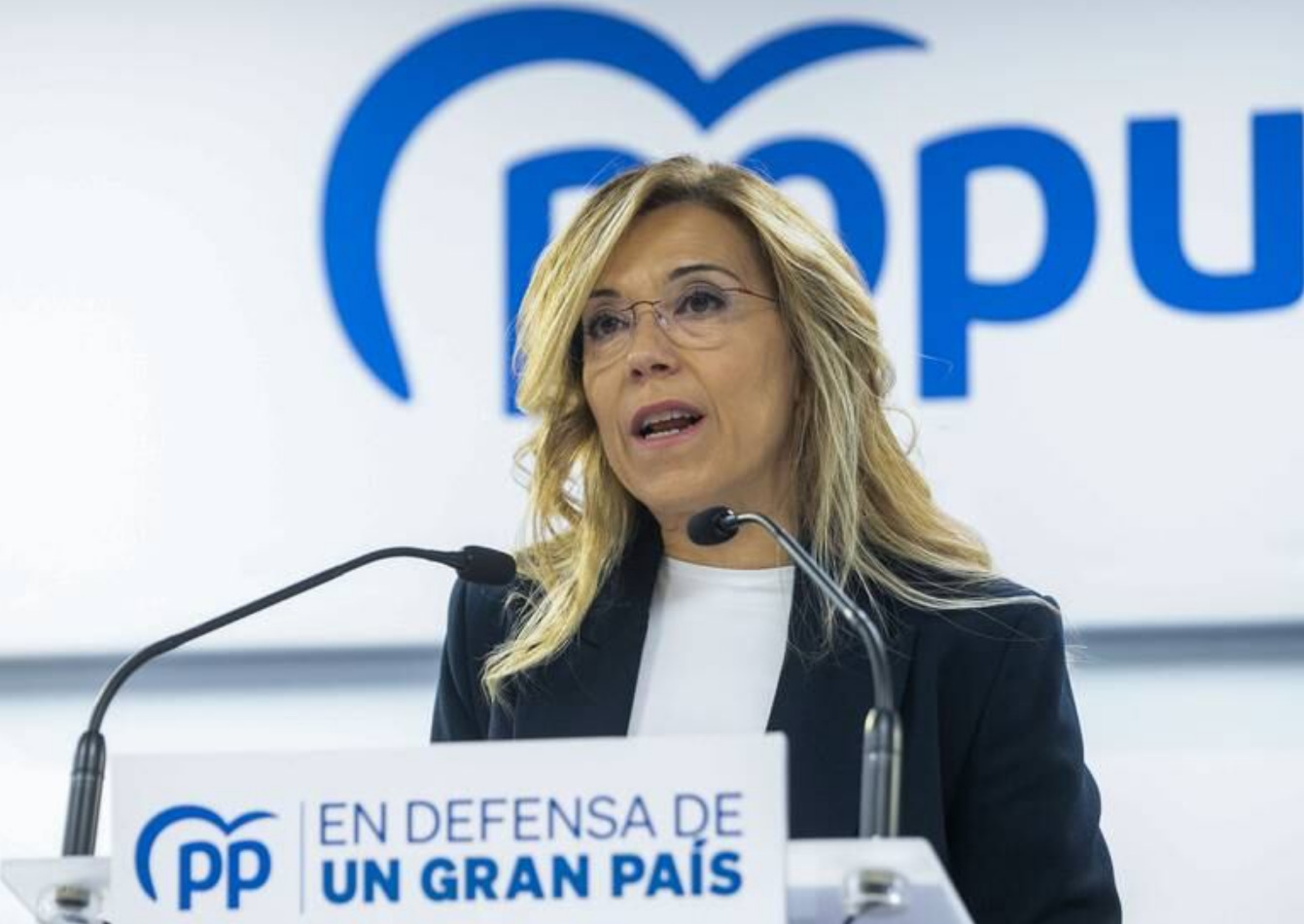 La vicesecretaria de Igualdad, Conciliación y Política Social del PP, Ana Alós. Foto: EFE.