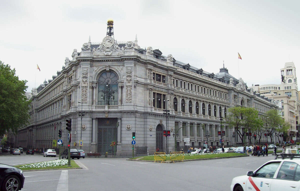 Sede del Banco de España. Foto: Wikipedia.