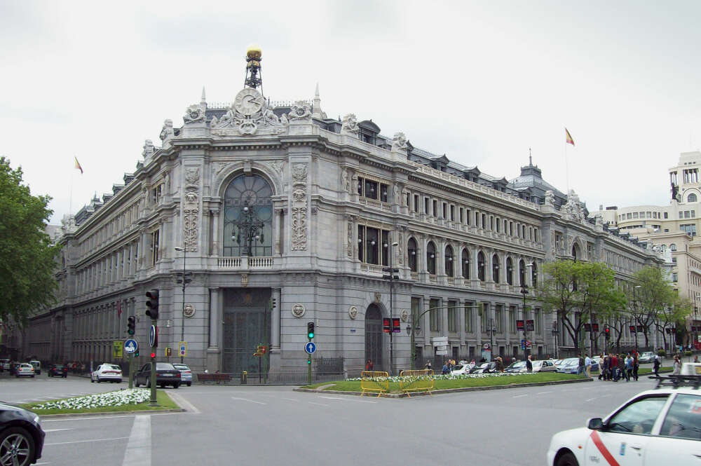 Sede del Banco de España. Foto EFE