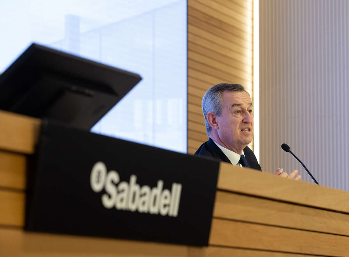 César González-Bueno, CEO de Banco Sabadell. EFE