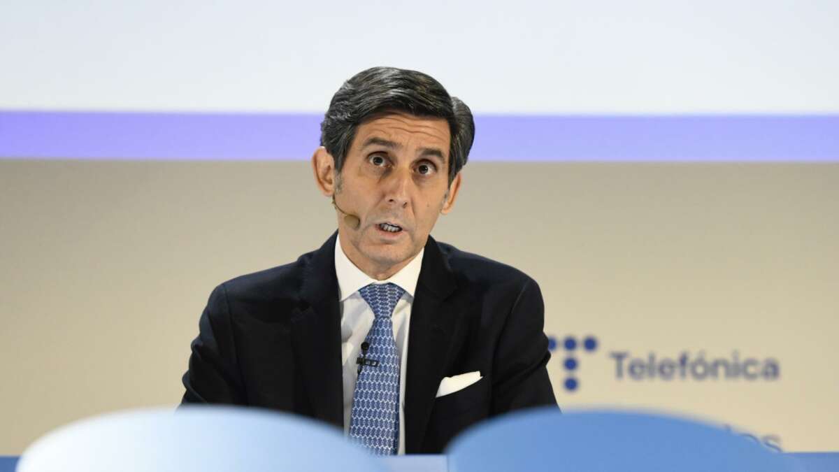 José María Álvarez-Pallete, presidente de Telefónica. EFE