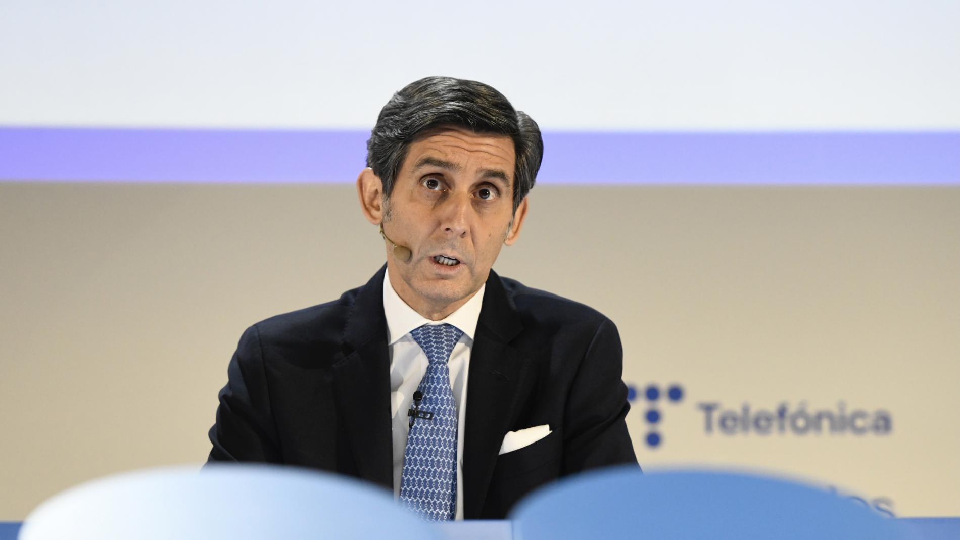 José María Álvarez-Pallete, presidente de Telefónica. EFE