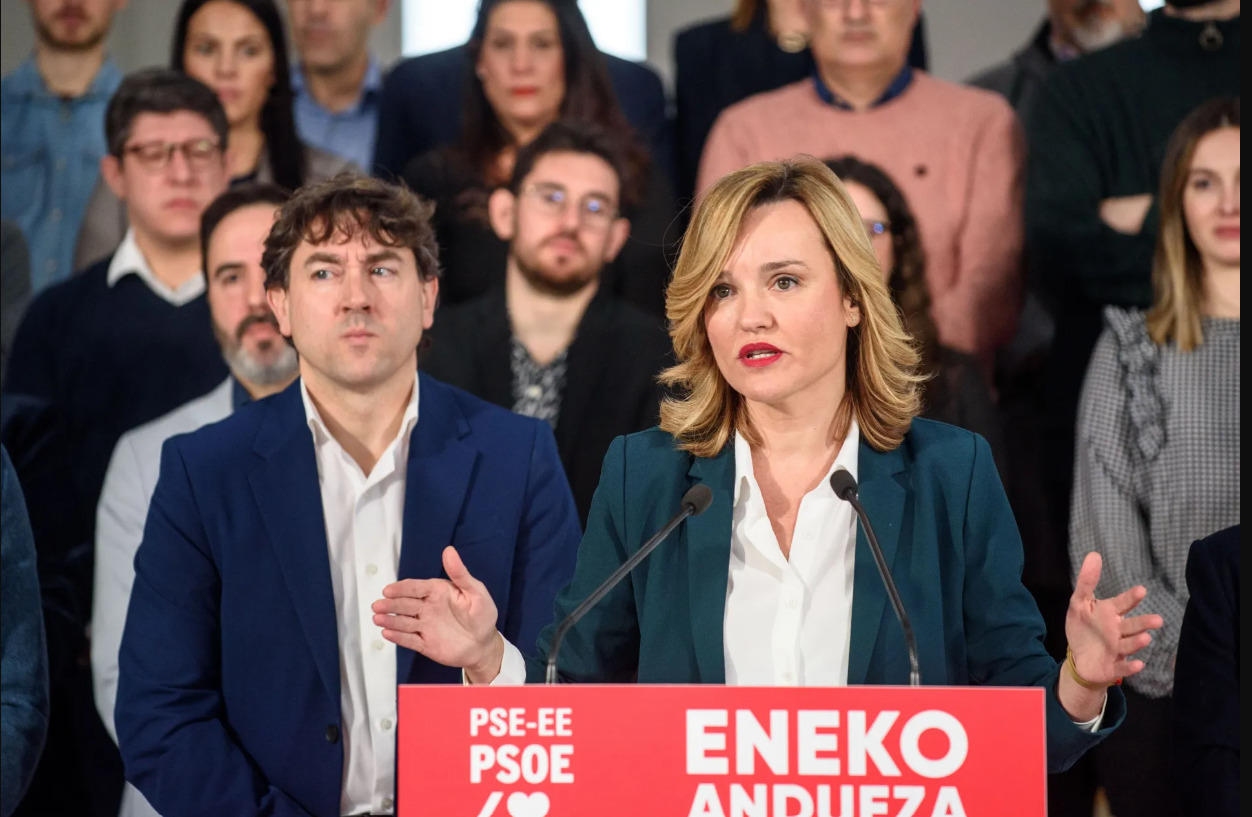 La portavoz del Gobierno y miembro de la Ejecutiva Federal de los socialistas, Pilar Alegría. Foto: EFE.