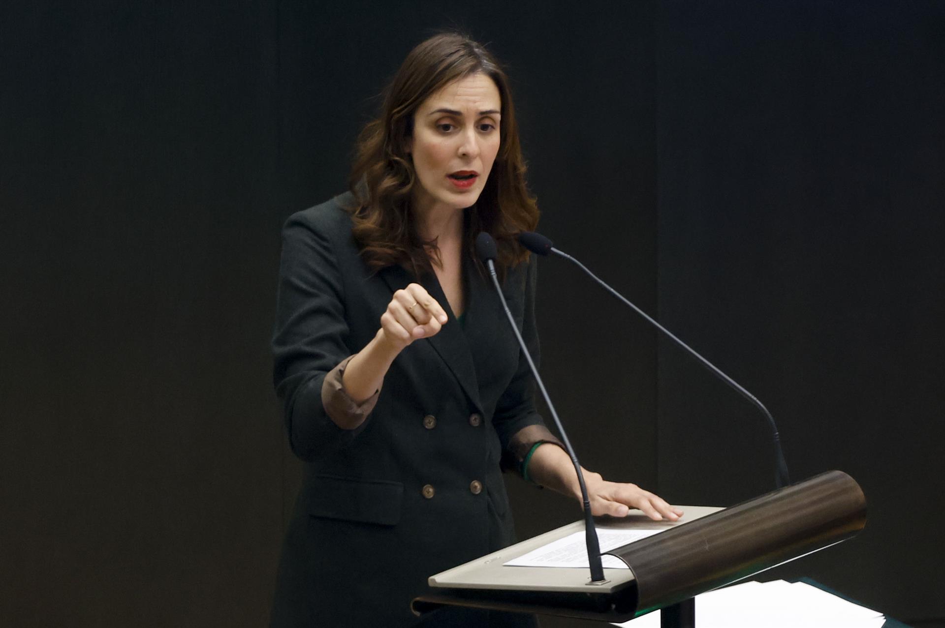La portavoz de Más Madrid en el Ayuntamiento, Rita Maestre. Foto: EFE.