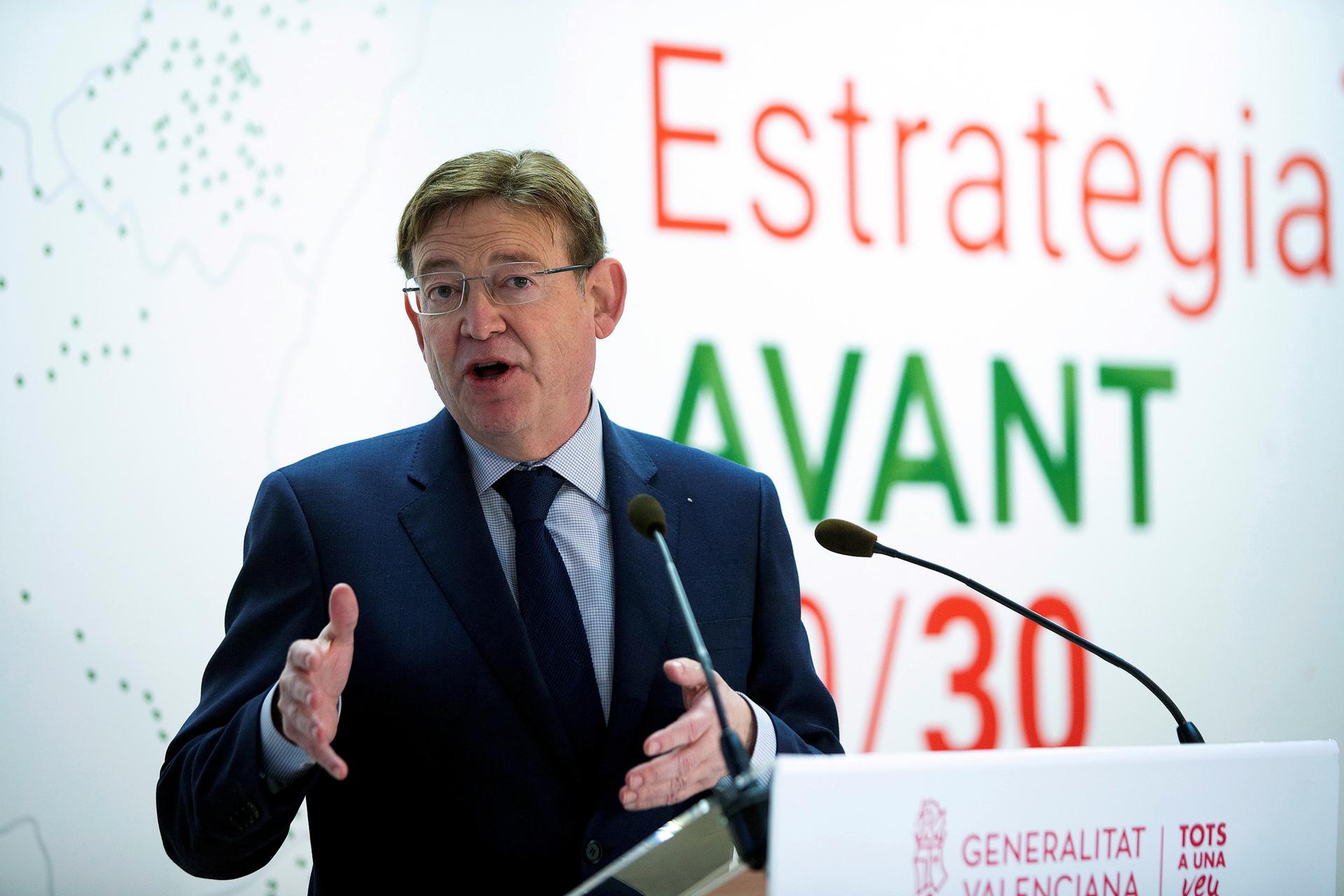 Imagen de archivo del president de la Generalitat, Ximo Puig. EFE/Domenech Castelló