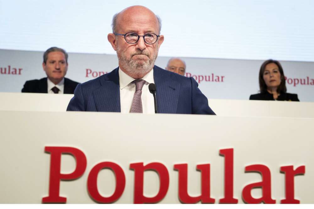 Emilio Saracho, expresidente de Banco Popular. EFE