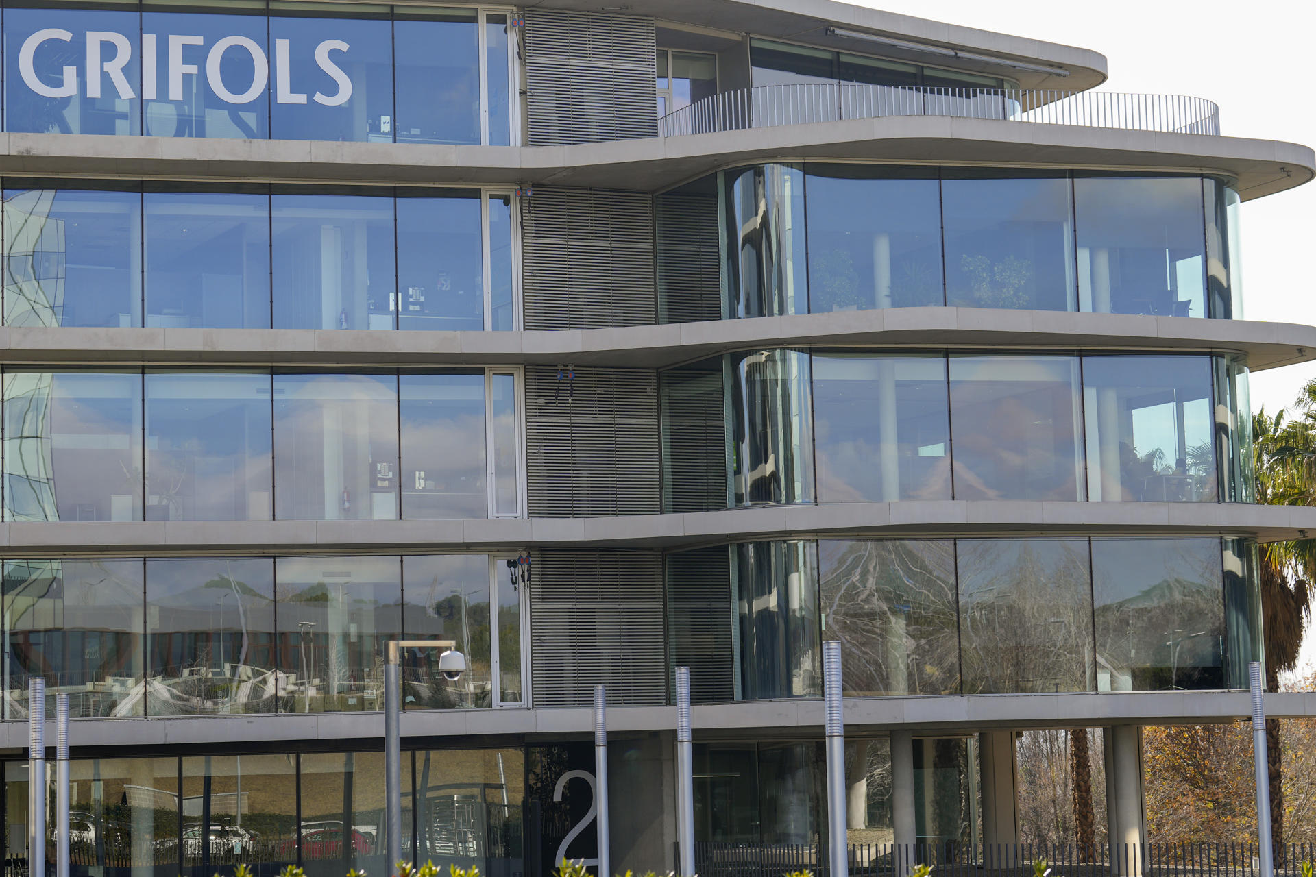 La sede corporativa de Grifols en Sant Cugat del Vallès (Barcelona). EFE/ Alejandro García