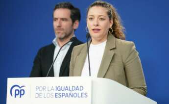 Muñoz y Sémper comparecen en la sede nacional del Partido Popular | Foto de Diego Puerta/PP