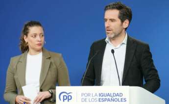 Sémper y Muñoz comparecen en rueda de prensa | Foto de Diego Puerta/PP