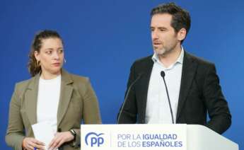 Sémper y Muñoz comparecen en rueda de prensa | Foto de Diego Puerta/PP