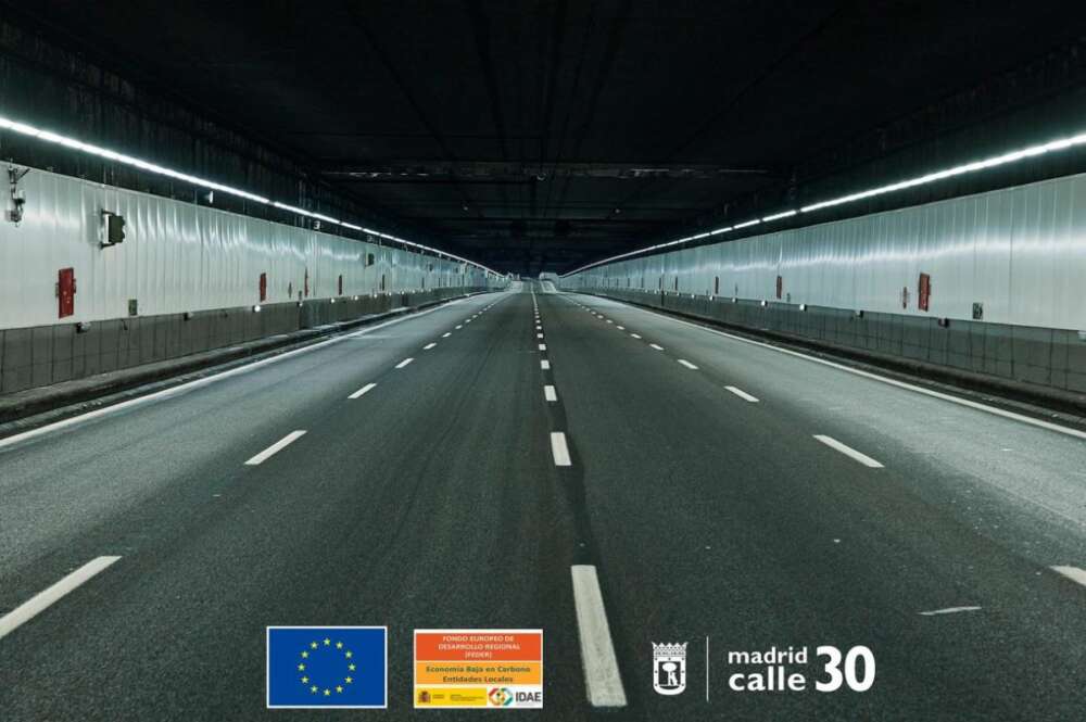 Túnel de la M-30 en Madrid | Foto de Madrid Calle 30