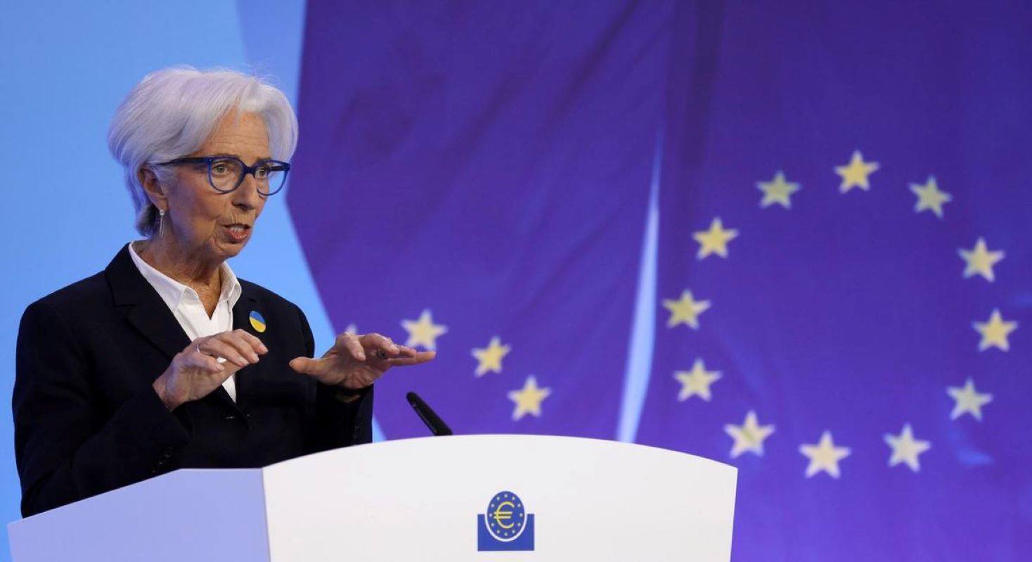 Christine Lagarde, presidenta del BCE. EFE