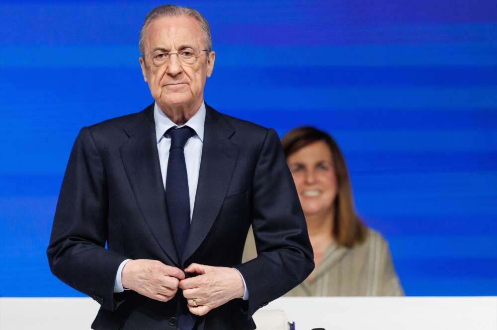 El presidente del grupo ACS, Florentino Pérez. Foto Eduardo Parra / Europa Press