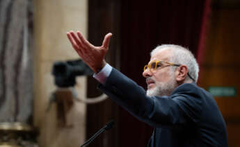 El líder de Cs en el Parlament, Carlos Carrizosa, interviene durante el pleno del debate a la totalidad de Presupuestos 2024 en el Parlament, a 13 de marzo de 2024, en Barcelona, Catalunya (España). El pleno del Parlament celebra hoy el debate a la totalidad del proyecto de ley de los Presupuestos de la Generalitat para 2024, y votará las cinco enmiendas a la totalidad presentadas por Junts, Vox, CUP, Comuns, Cs y PP, y con la negociación de los Comuns aún viva para tratar de alcanzar un acuerdo. Además, los Comuns quieren que Aragonès diga de forma pública que el proyecto del macro complejo Hard Rock, antes conocido como BCN World, planeado entre Vila-seca y Salou (Tarragona), no se hará, a pesar de que ya está en marcha. 13 MARZO 2024;BARCELONA;CATALUNYA;PRESUPUESTOS 2024;PARLAMENT David Zorrakino / Europa Press 13/3/2024