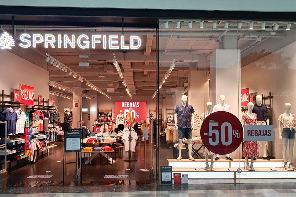 Tienda de Springfield. Foto Tendam