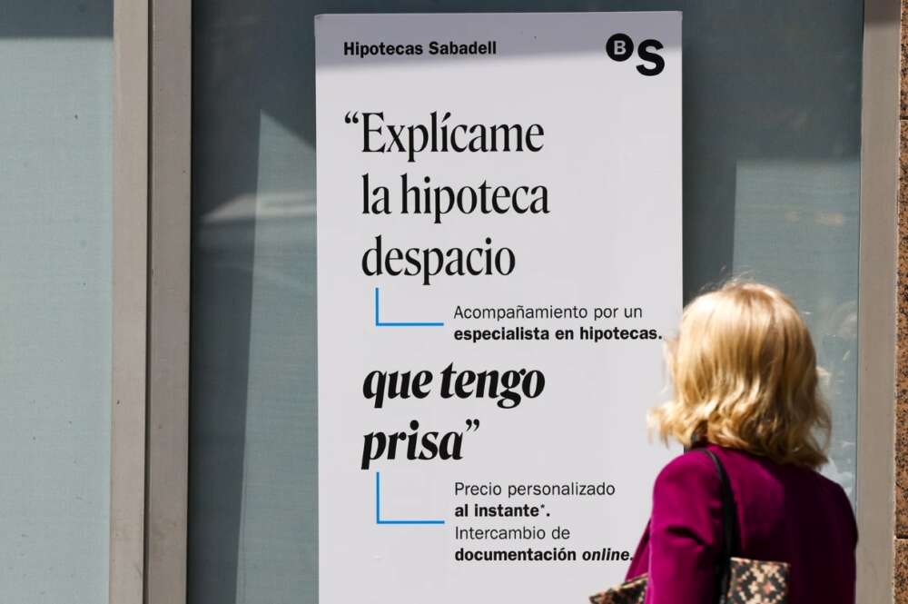 Hipotecas - Oferta de hipoteca de Banco Sabadell. EFE