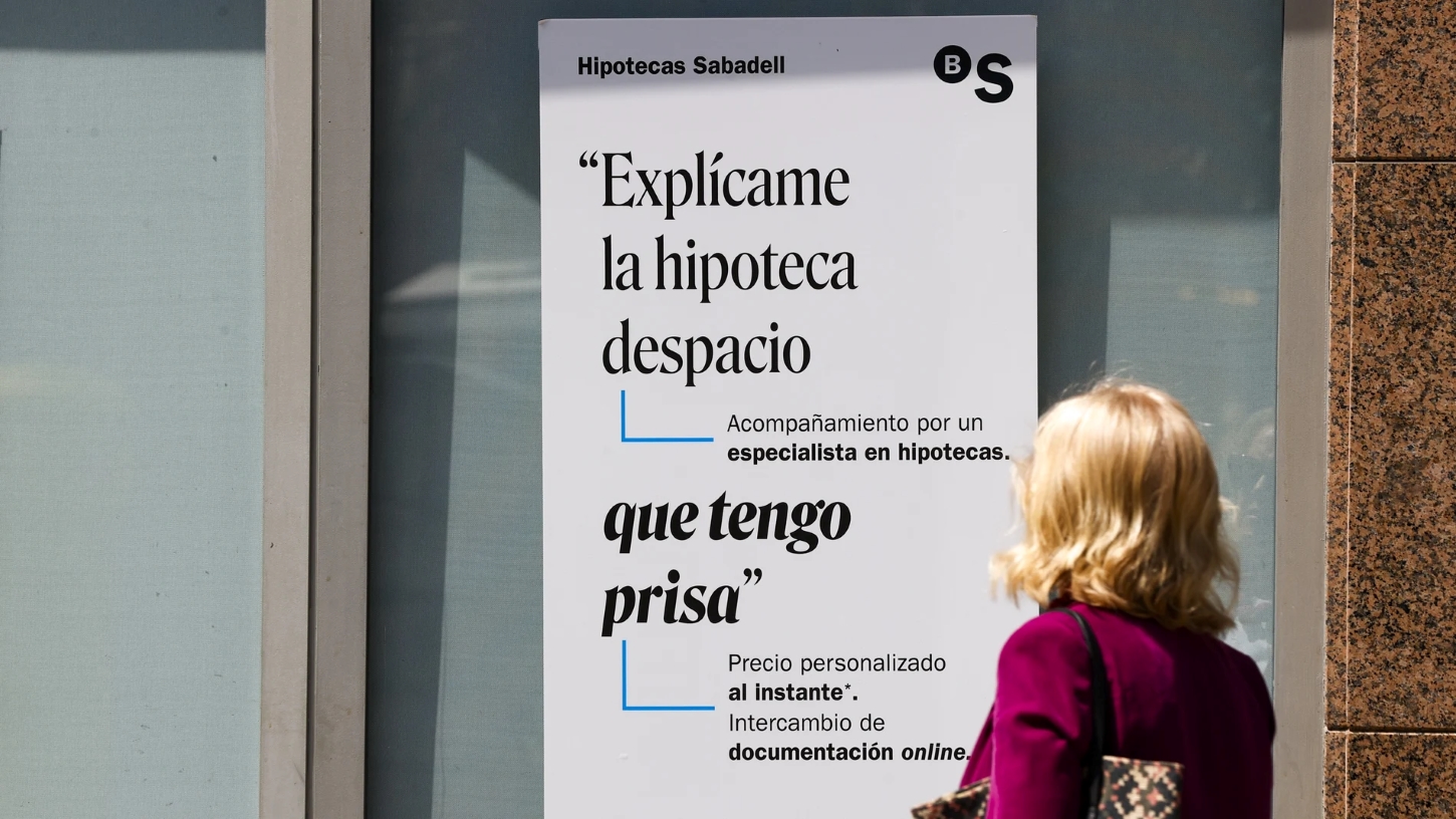 Hipotecas - Oferta de hipoteca de Banco Sabadell. EFE