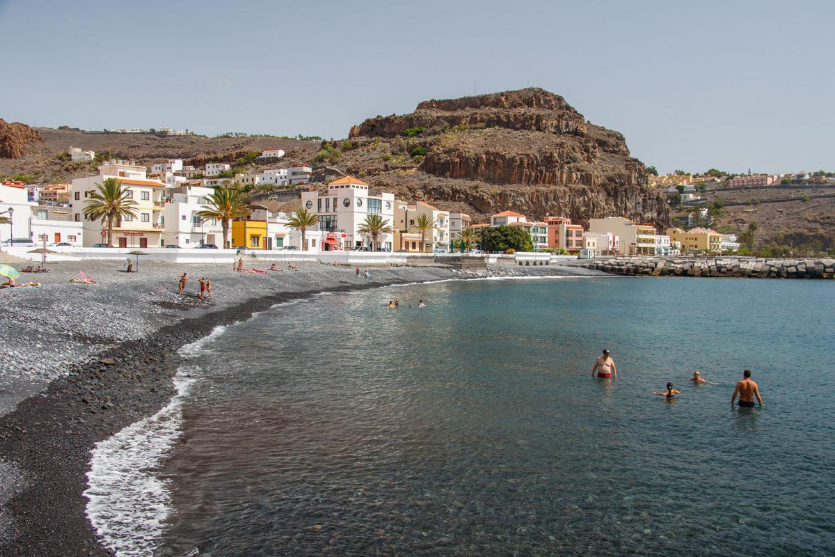 Puerto de Santiago en las Islas Canarias. Foto: Portal de Turismo de Islas Canarias.