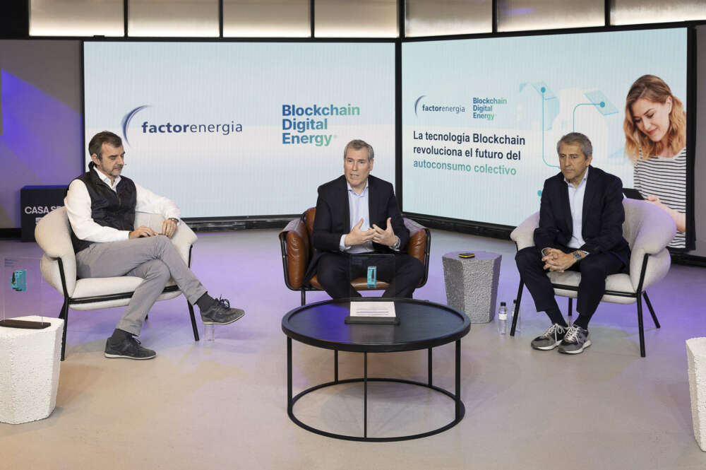 Presentación de Factorenergia y Blockchain Digital Energy. Foto: Jordi Play/Tinkle.