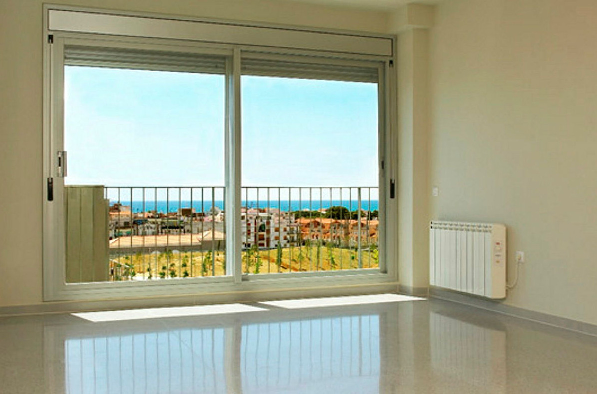 Vista interior del piso de Sitges. Foto: Inmocaixa.