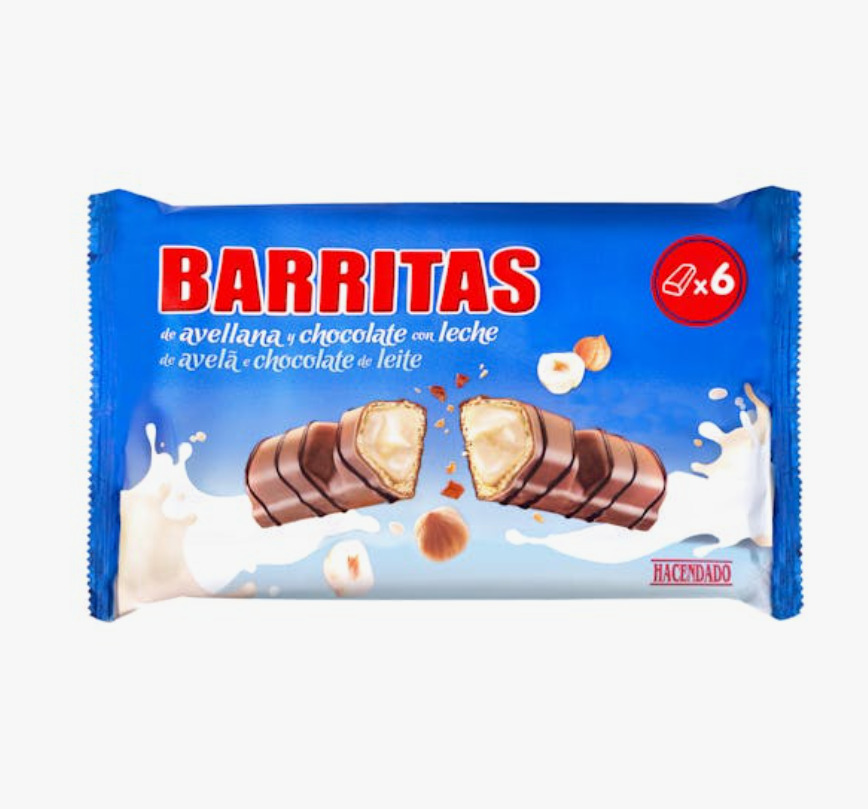 Las barritas de chocolate de Mercadona