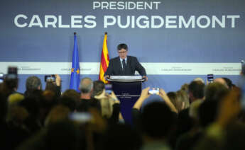 El expresidente de la Generalitat Carles Puigdemont. EFE/Enric Fontcuberta