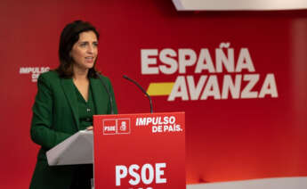 La portavoz de la Ejecutiva Federal del PSOE, Esther Peña. Foto: EFE/PSOE/Eugenia Morago