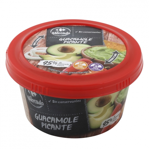 El guacamole picante de Carrefour