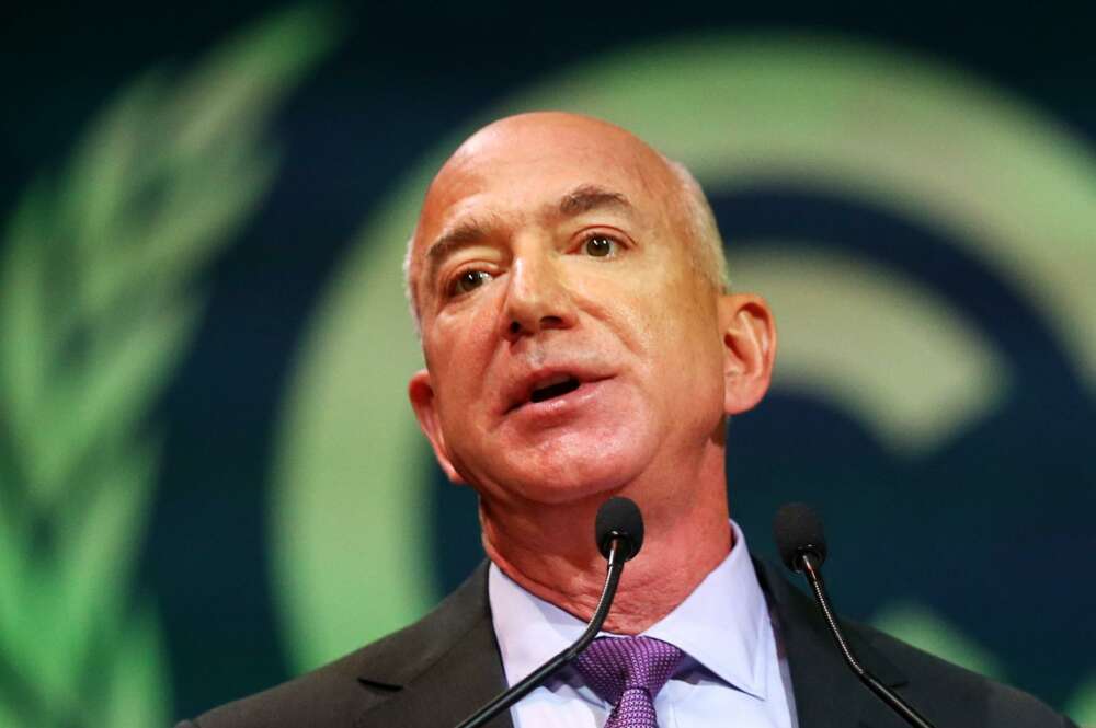 El fundador de Amazon Jeff Bezos. Foto: EFE/EPA/ROBERT PERRY