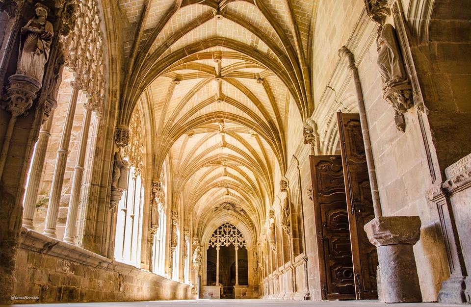 Monasterio Santa María La Real de Nájera. Foto: La Rioja Turismo.