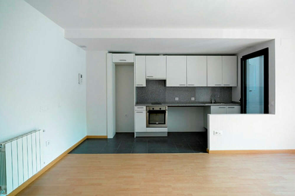 Interior del piso en alquiler en Mondragón. Foto: Inmocaixa.