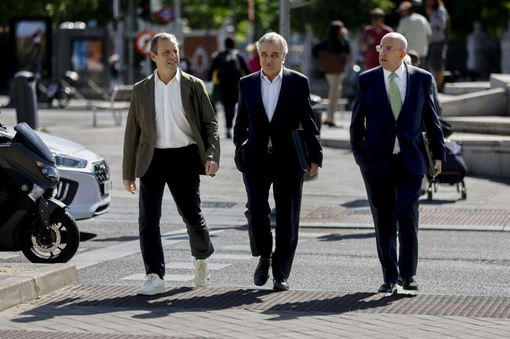 El expresidente del FC Barcelona Sandro Rosell. Foto: EFE.