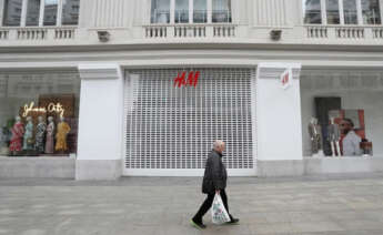 Fachada de la tienda de H&M en la Gran Vía de Madrid. EFE/Kiko Huesca/ Archivo