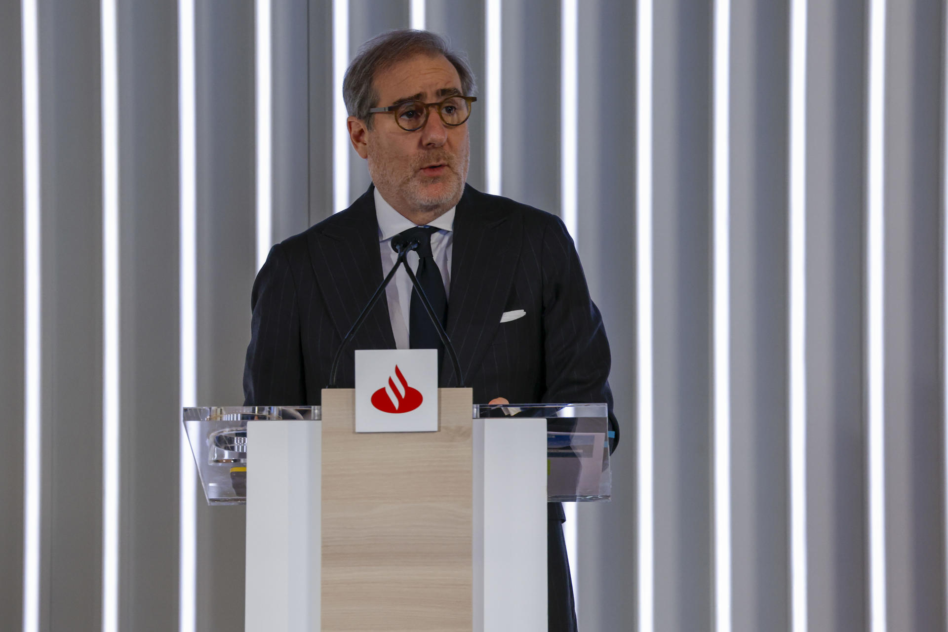 Héctor Grisi, CEO de Banco Santander. EFE