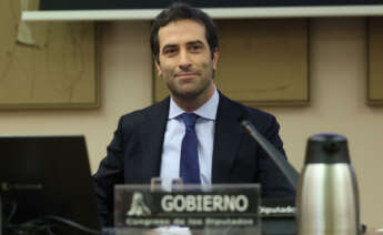 Ministro de Economía, Comercio y Empresa, Carlos Cuerpo. Foto: EFE/ Kiko Huesca