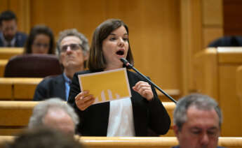 La senadora de Esquerra Republicana de Catalunya, Sara Bailac en Madrid