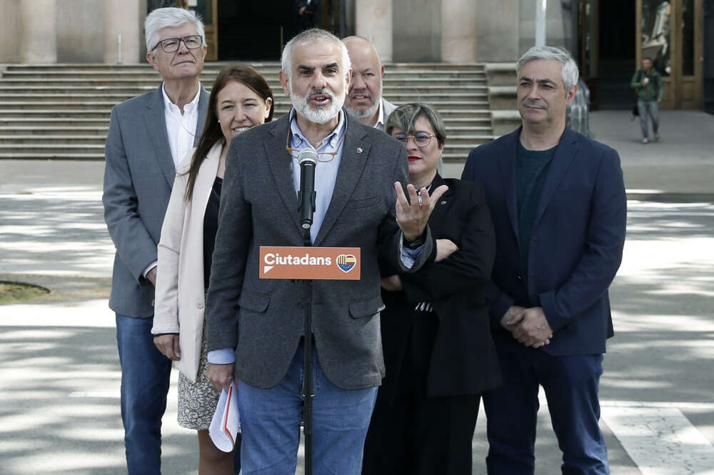 El cabeza de lista de Ciudadanos para las elecciones del 12 de mayo, Carlos Carrizosa.