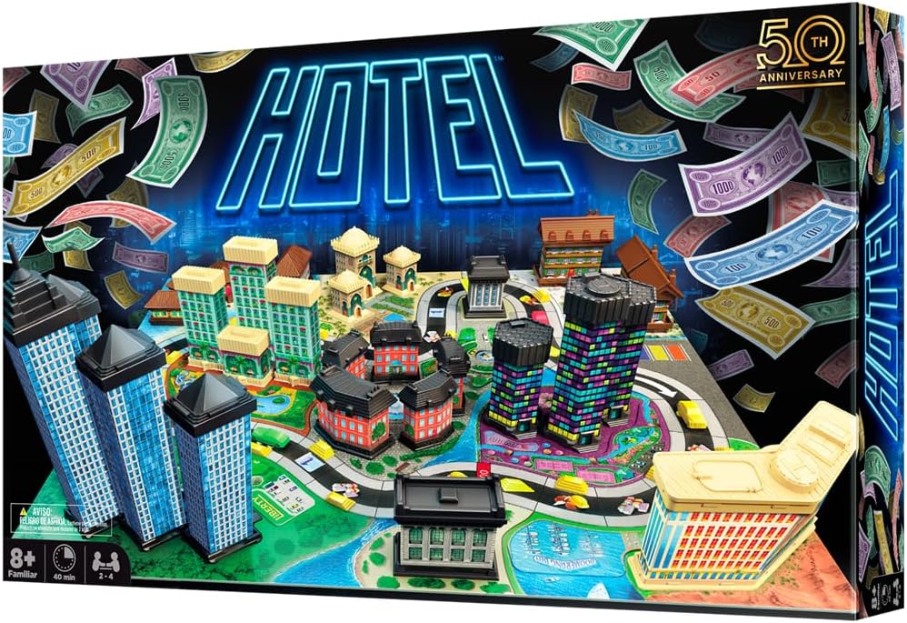 El juego de mesa 'Hotel' en su edición 50 aniversario
