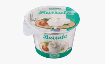 Una tarrina del queso burrata de Mercadona