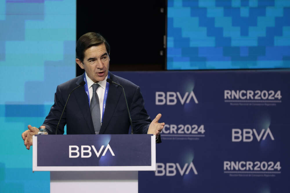 Carlos Torres, presidente de BBVA. EFE