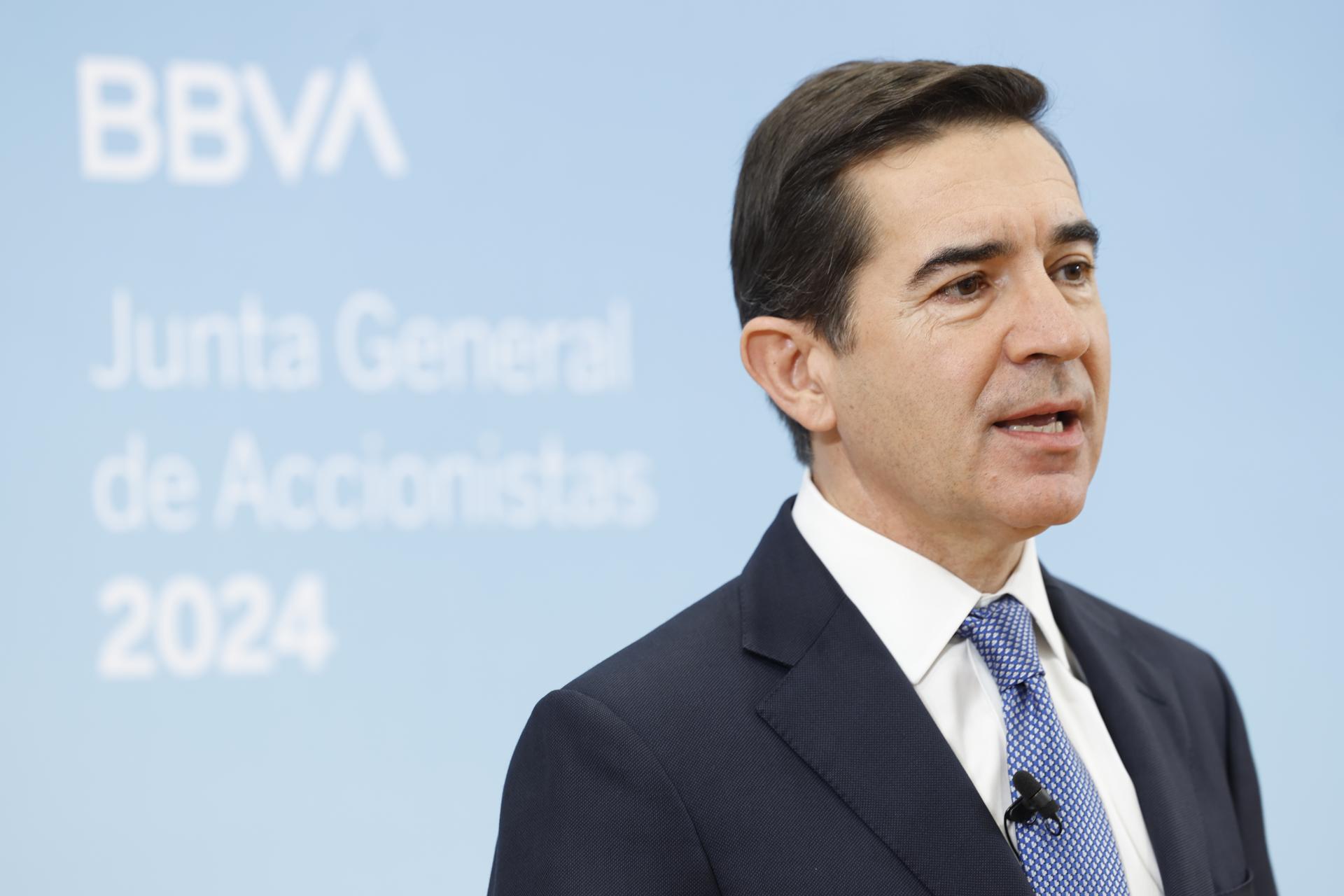 Carlos Torres, presidente de BBVA. EFE