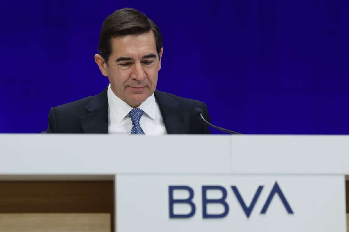 Carlos Torres, presidente de BBVA. EFE