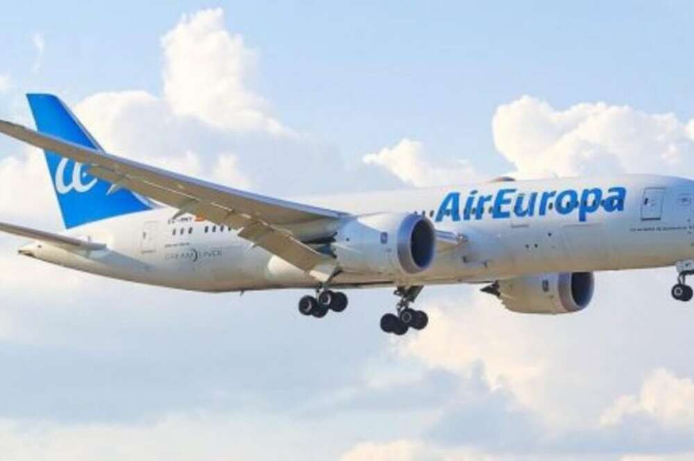 Uno de los aviones Boeing de Air Europa. Foto: Air Europa Cargo