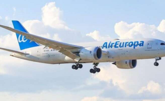 Uno de los aviones Boeing de Air Europa. Foto: Air Europa Cargo