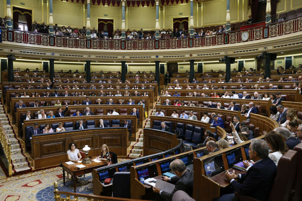 El pleno del Congreso. Foto
