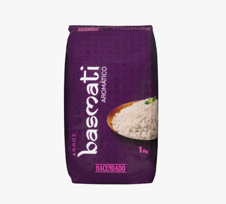 El arroz basmati de Mercadona