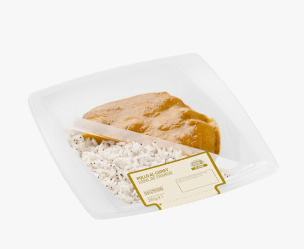 El arroz con pollo al curry de Mercadona