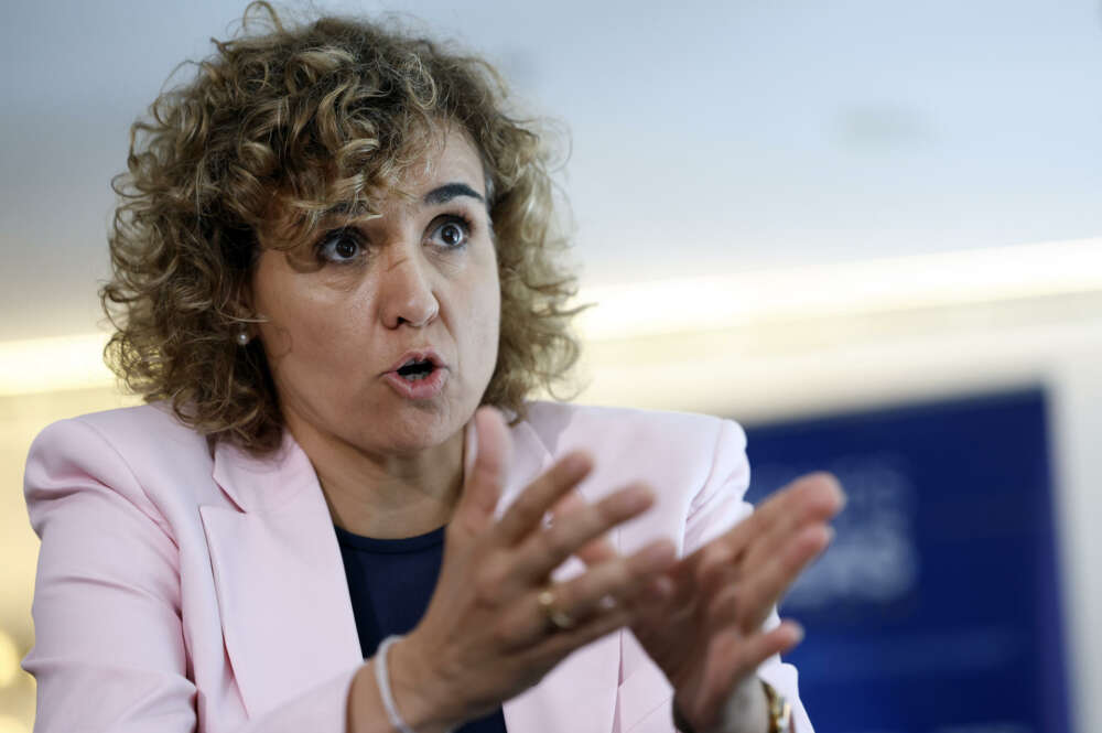 La cabeza de lista del PP a las elecciones europeas, Dolors Montserrat. EFE/Mariscal