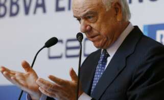 El expresidente del BBVA, Francisco González.