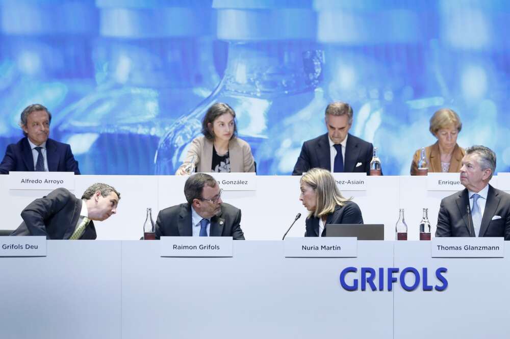 Junta general de accionistas de Grifols. Foto: EFE.